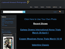 Tablet Screenshot of capturedmomentphoto.com